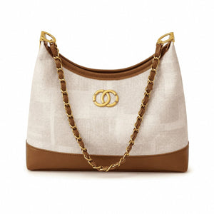 Checkered Chain Shoulder Bag 1