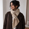 Houndstooth Wrap Scarf 1