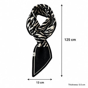 Zebra Pattern Scarf 3