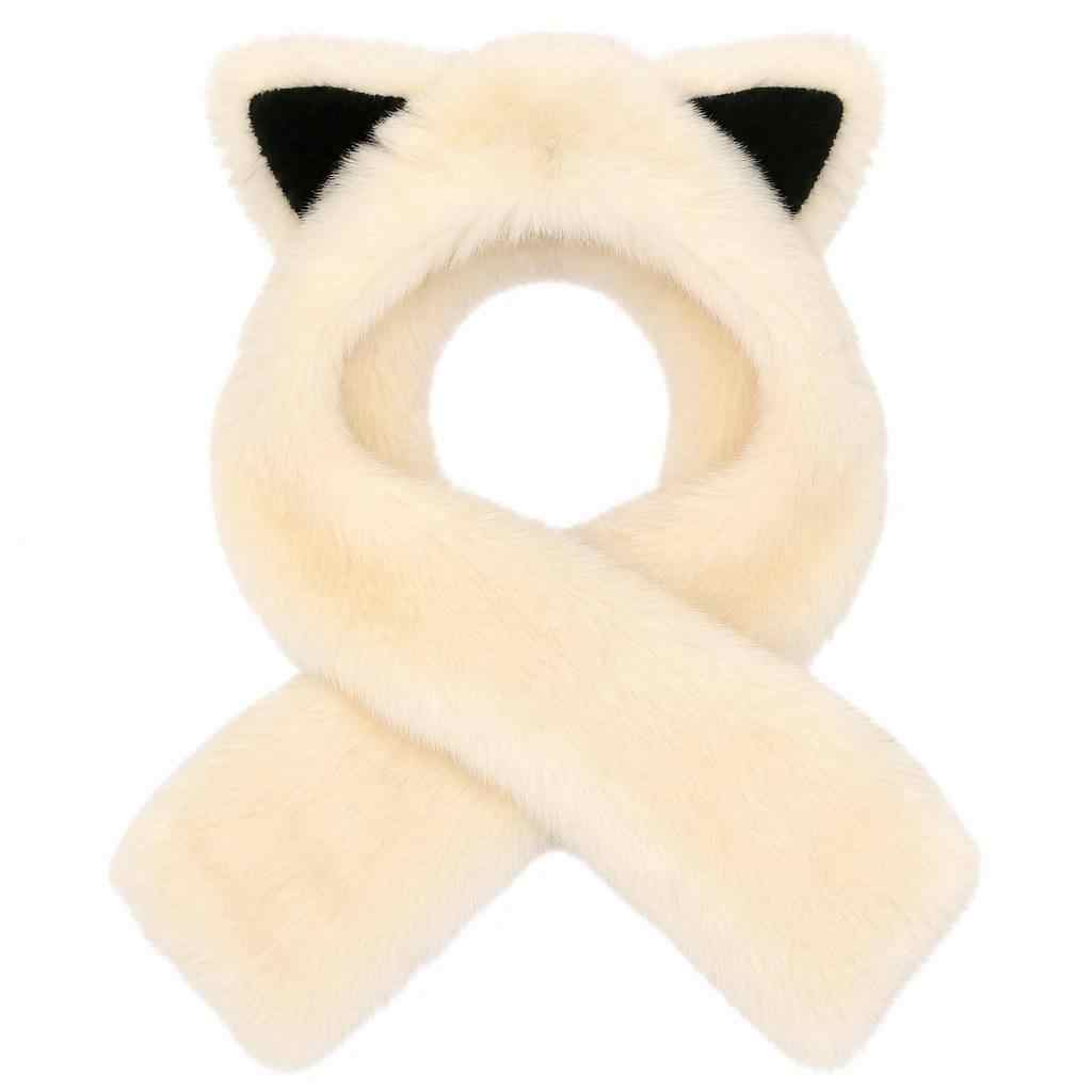 Cat Ear Hooded Scarf 1